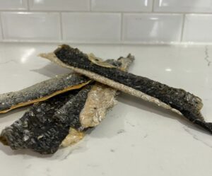 Salmon skin 100g RPSS35
